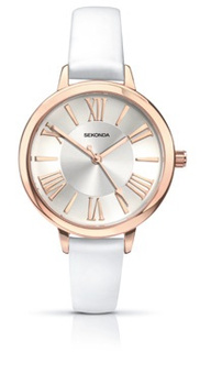 SEKONDA WHITE ROSE GOLD