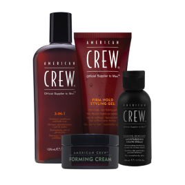 AMERICAN CREW TRAVEL GROOMING SET 3-IN-1